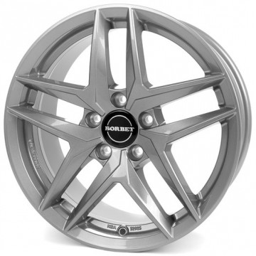 ALU Platišče BORBET Z 7,0x17 DARK GREY MATT PLATIŠČA